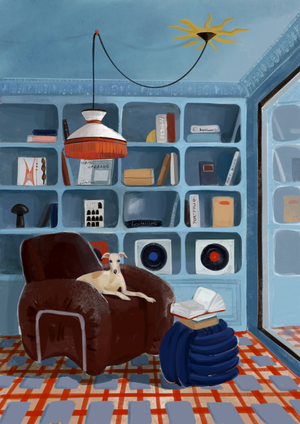 Blue room